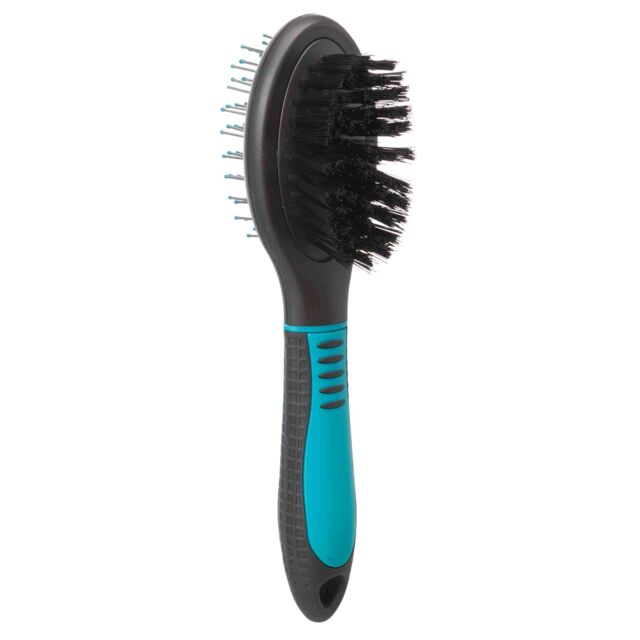 Trixie Double Sided Dog Grooming Brush 5x19cm. Coat type 2/3/4