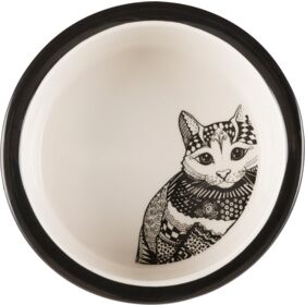 Trixie Ceramic Cat Feeding Bowl 0.3l. 12cm.