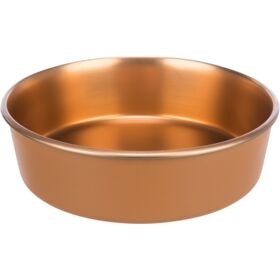 Trixie Stainless Steel/Plastic Coated Dog Bowl 1.5lt. 21cm.