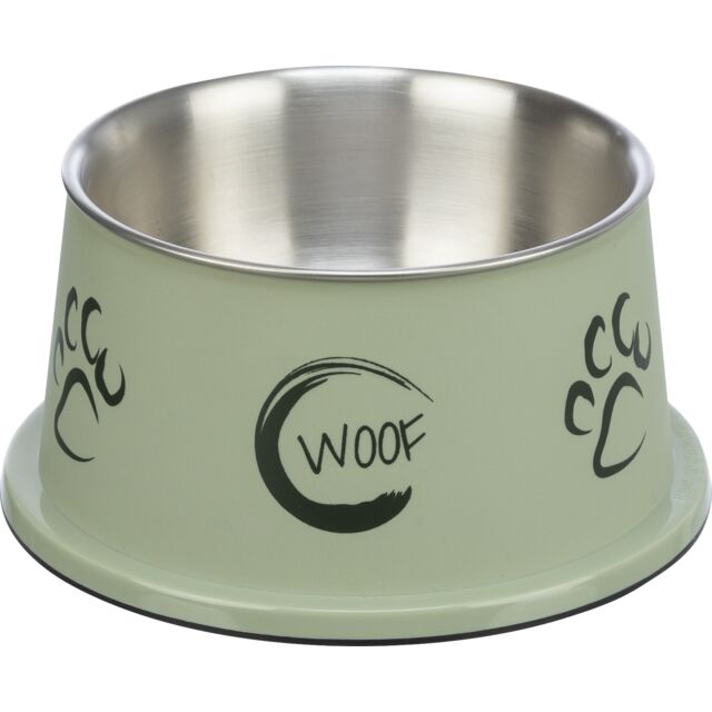 Trixie Long-Ear Dog Bowl stainless steel/plastic