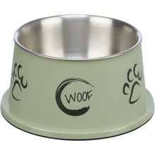 Trixie Long-Ear Dog Bowl stainless steel/plastic