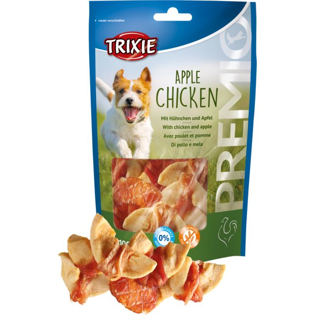 Trixie PREMIO Apple Chicken Dog Treats 100g.