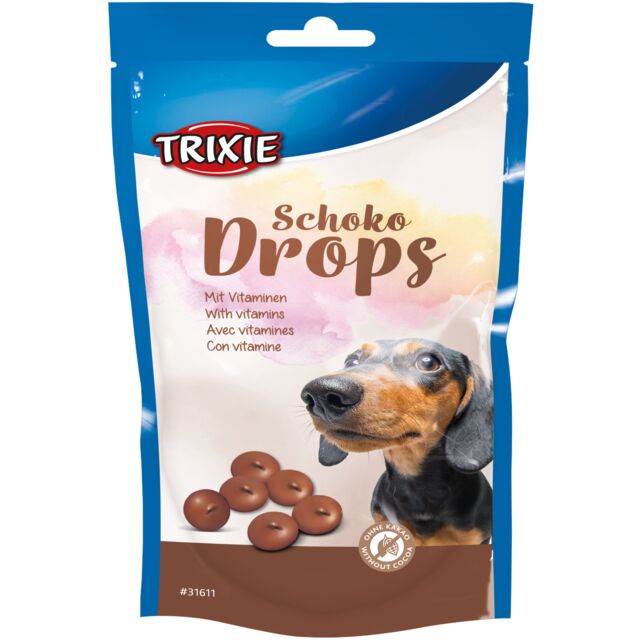 Trixie Chocolate Drops Dog Treats 75g.