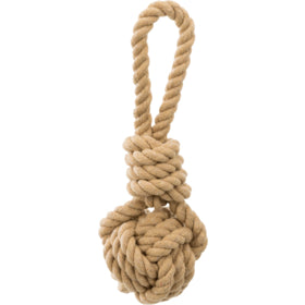 Trixie BE NORDIC Playing Rope with Woven-in Ball Dog Toy 7/20cm/