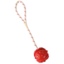 Trixie Aqua Toy Ball on a Rope, floatable, naturel rubber 7/35cm. Dog Toy