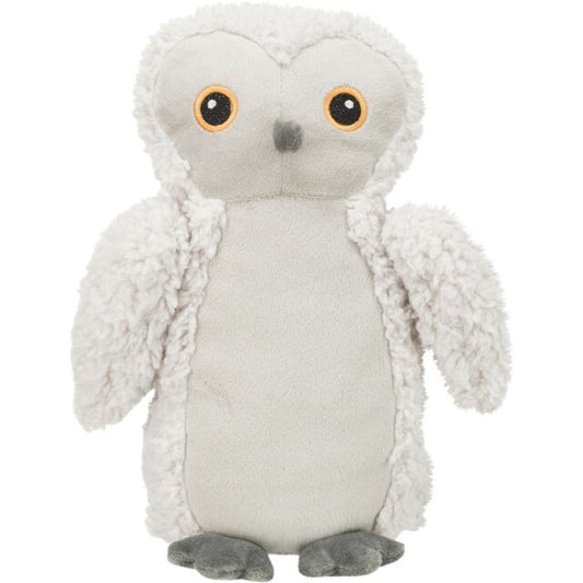 Trixie Owl Emily Plush Recycled Soft Dog Toy 28cm.