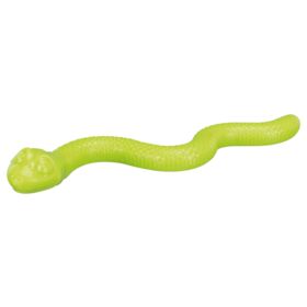 Trixie Snack Snake Dog Toy for Dog Treats 27cm. green