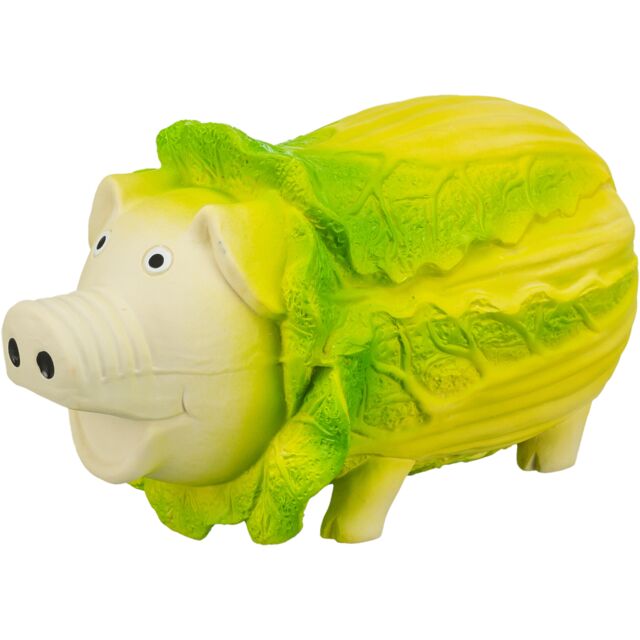 Trixie Cabbage Pig latex Dog Toy 23cm.