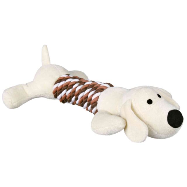 Trixie Dog with Rope Dog Toy 32cm.