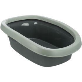 Trixie Carlo Cat Litter Tray 31x14x43cm. anthracite/grey-green