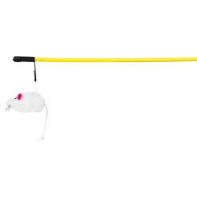 Trixie Playing Rod with Mouse Cat Toy 100cm. various colours