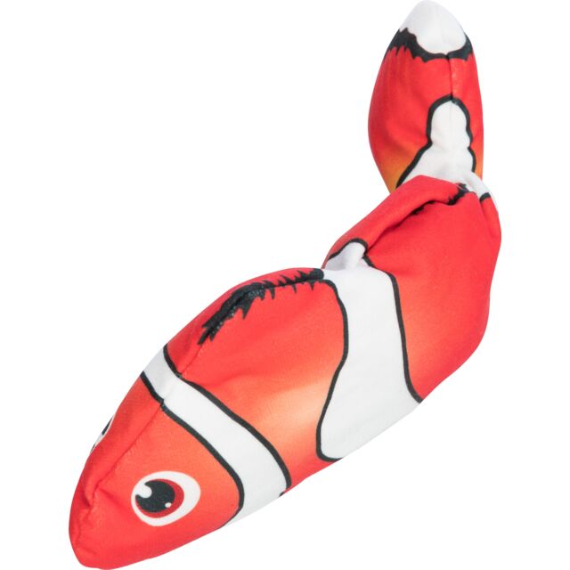 Trixie Wiggly Fish, fabric Cat Toy 26cm.