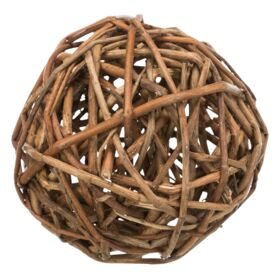 Trixie Wicker Ball 13cm Small Animal Toy for Rabbits