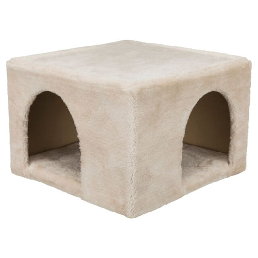 Trixie Cuddly Cave with two exits for Guinea Pigs, Dwarf Rabbits etc. Measurements: 36 × 25 × 36 cm