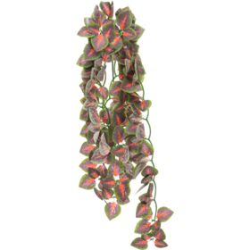 Trixie Silk Hanging Plant, Folium Perillae 20x50cm. ideal for Reptile Habitats