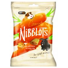 Vetiq Nibblots Carrot Treats for Small Animals 30g.