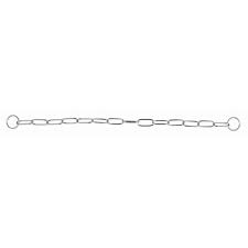 Trixie Long Link Dog Choke Chain stainless steel.  L: 50 cm/3.0 mm