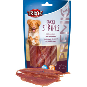 Trixie PREMIO Ducky Stripes Dog Treats 100g.