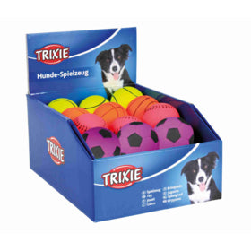 Trixie Neon Ball, floatable, foam rubber Dog Toy 6cm.