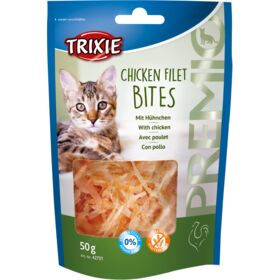 Trixie PREMIO Chicken Filet Bites Cat Treats 50g.