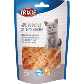 Trixie Junior Salmon Clouds Cat Treats 40g.