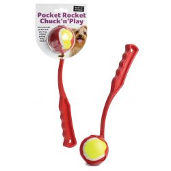 Chuck n Play Pocket Rocket Dog Toy