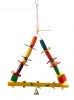 Sky Pets Natural Triangle Bird Toy 20 x 37cm.