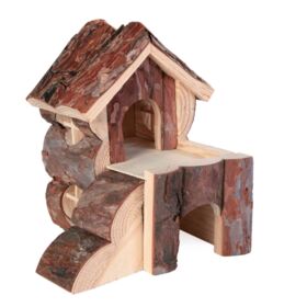 Trixie Bjork House, Mice, Bark Wood for Small Animals 15 × 15 × 16 cm