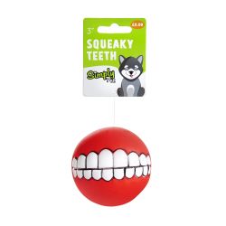 Squeaky Teeth 3" Dog Toy