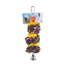 Sky Pets Duck and Bell Bird Toy 7 x 31cm.