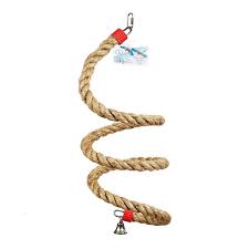 Sky Pets Spiral Rope Bird Toy 16 x 200cm.