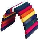 Sky Pets Colourful Bridge Toy large for Small Animals 28x56cm.