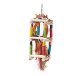 Sky Pets Natural Parrot Tower Bird Toy W11xH28cm