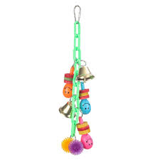 Sky Pets Happy Rattle Dangler Bird Toy 28 x 8cm.