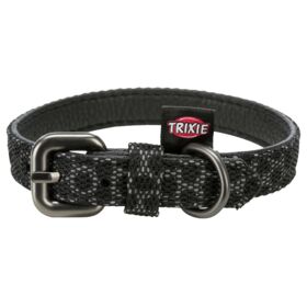 Trixie Night Reflect Dog Collar XS-S 22-30cm/15mm Black