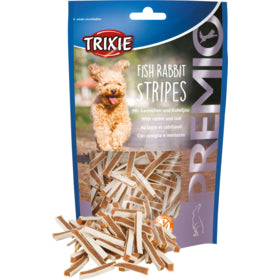 Trixie PREMIO Rabbit Stripes Dog Treats 100g.