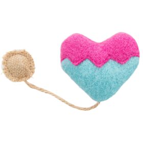 Trixie Cat Toy Heart 8cm/18cm. with Rustling Foil