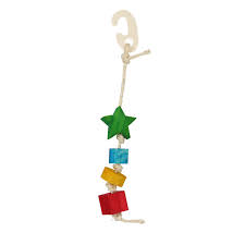 Sky Pets Colourful Play Dangly 11cm. Toy for Small Animals & Birds