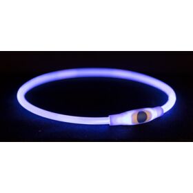 Trixie USB Flash Light Ring S-M 40cm/8mm. Blue