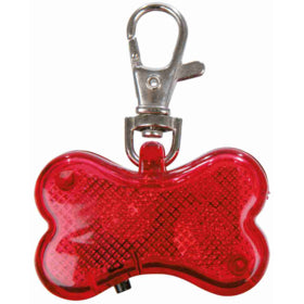 Trixie Flasher for Dog 4.5x3cm. red