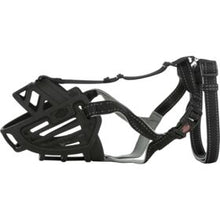 Trixie Dog Muzzle Flex Rubber M-L black