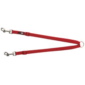 Trixie Premium Coupler for Dogs XS-M: 40-70cm/15mm. red