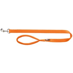 Trixie Premium Dog Lead Extra Long, Double Layered XS-S 1.80m./15mm. papaya