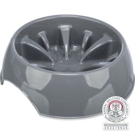 Trixie Slow Feeding Plastic Dog Bowl 0.3l/16cm. colours vary