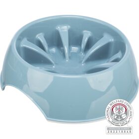 Trixie Slow Feeding Plastic Dog Bowl 0.8l/20cm. colours vary