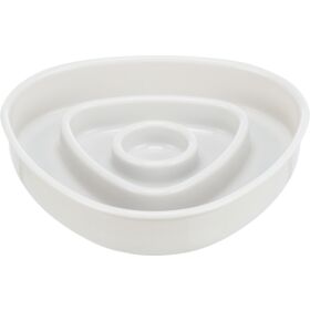 Trixie Slow Feeding Plastic Cat/Dog Bowl 0.35l/15x15cm. grey