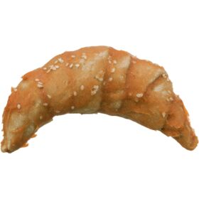 Trixie Denta Fun Chicken Croissant Dog Treat 11cm. 80g.