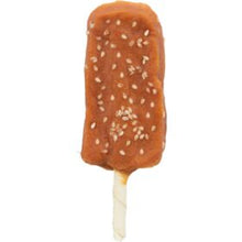 Trixie Denta Fun Chicken Pop Dog Treat 12cm 46g – Chicken & Rawhide Dog Chew with Sesame