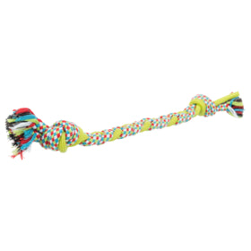 Trixie Playing Rope with Woven-in TPR Dog Toy 50cm.