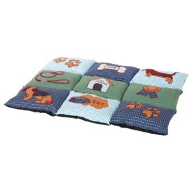 Trixie Dogs Lying Mat Patchwork 80x55cm. blue/green